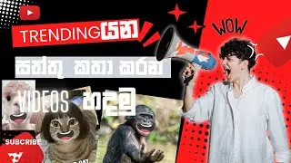 සත්තු කතා කරන video හදමු🤣/how to make animal talking video /H.P.MASTER