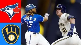 Toronto Blue Jays vs Milwaukee Brewers Highlights June 25, 2022 - MLB Highlights | MLB Season 2022