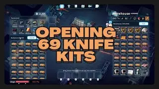 Escape From Duckov &ndash; Opening 69 Random Knife Tactical kits !!! (350,000$)
