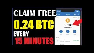Claim Free Btc 0.24 Every 15 Minutes || Best Website || Memon Earning Tricks