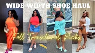 Trendy Wide Width Shoe Haul | Ready for Fall! | NickiStylesHerCurves