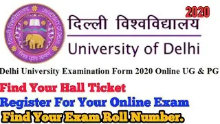 How to register for sol online exam, B.A Program, finel year ,x student , all DU SOL exam mock exam,