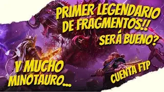 PRIMER LEGENDARIO DE FRAGMENTOS EN LA CUENTA FTP!! SER&Aacute; BUENO?? | RAID: SHADOW LEGENDS