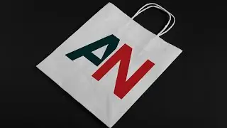 How To Create Simple AN Letter Logo Design In Adobe Illustrator Tutorial @SumaiyaAkter12348 