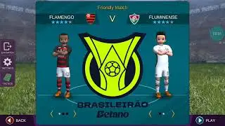 SIMULAÇÃO FLAMENGO X FLUMINENSE NO PRO LEAGUE SOCCER