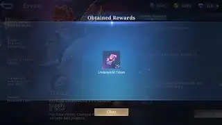 Use 29 Underworld Tokens.🐺