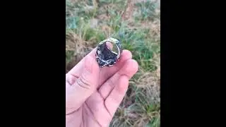 Gothic Fallen Angel Skull Ring