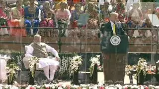 Us presidents Donald Trump and Narendra Modi speech in Motera stadium/highlights speeches