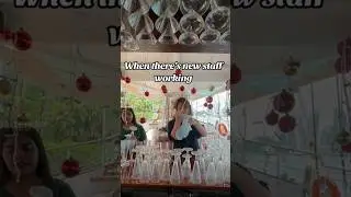 Any newbie feels relate? #bartender #barlife #worklife #daily #fyp #fypシ #viral #tiktok #coworkers