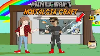 Nostalgia Craft #2 w/Bajan Canadian ft. HuskyMudkipz (Team Crafted Reunion, Filming LA Lights, etc.)