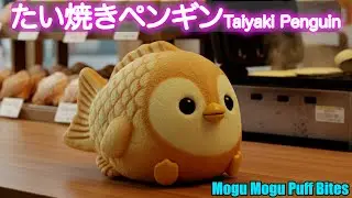 【ASMR】たい焼きペンギンのモグモグタイム！成功＆NG集🐧💗｜Penguin Munch Time ASMR
