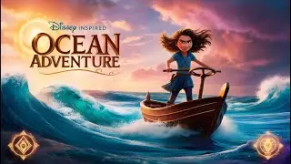 A Brave Journey moana: Disney-Inspired Ocean Adventure Story |Storyland smiles | Animated stories