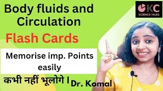 Flash cards- Body fluids and circulation Class 11
