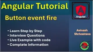 How to Create a Button Event in Angular | Step-by-Step Tutorial || Angular 18 | Code Programming