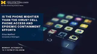Is the Phone Mightier than the Virus? Cell Phone Access and Epidemic Containment Efforts