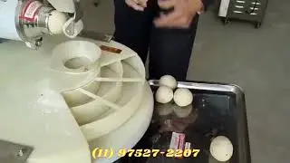 Divisora de funil, boleadora espiral, divisora de massa de funil, p&atilde;o de forma, hamburguer, pizza