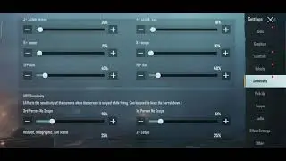 Jonathan bgmi new sensitivity settings for gyro players TSM Jonathan op