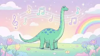 Danny the Diplodocus - Dinosaur Song for Kids 🦕🌿 Dino Reggae | FlipFlap Songs