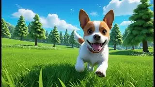 This Little Dog Lives Alone | Fun Dog Song for Kids | Silly Pet Rhyme