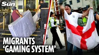 Migrants REFUSE to leave luxury taxpayer-funded hotels forcing Home Office crackdown