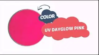 Kryolan Aquacolor Face Paints - UV Dayglow Pink  (55 ml) - ClownAntics.com