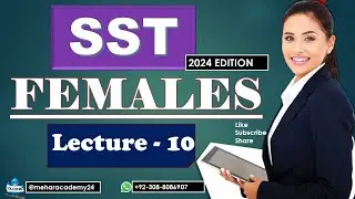 SST (Females/Male) Test Preparation | FPSC SST TGT Inland Revenue AD FIA ASF IB