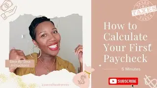 How to Calculate Your Paycheck: Beginner Friendly (Gross Pay vs Net Pay)