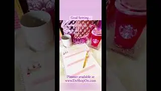 #goalsetting #smallbusiness #momprenuer#goals  #planner #dodreamon#contentcreator #starbucks