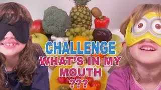 [CHALLENGE] What's in my mouth Fruits & Légumes - Studio Bubble Tea Challenge Fruits & Vegetables