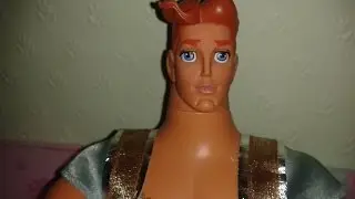 Ultra Rare Disney Hercules Legends Of Love doll 1997