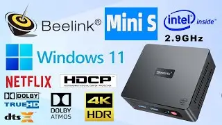 Presell Beelink Mini S Mini PC Windows 11 Intel N5095 DDR4 8GB 128GB 256GB Mini Computer VS J4125