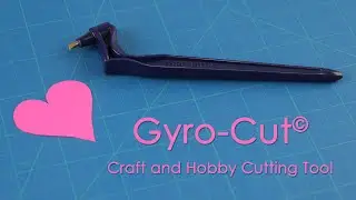 How to Cut Circles and Curves | Gyro-Cut Craft and Hobby Cutting Tool | Designer Stencils