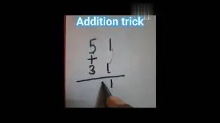 Addition trick #shorts 💢 💥 💫 ✍️ 👌 #viral #bksir