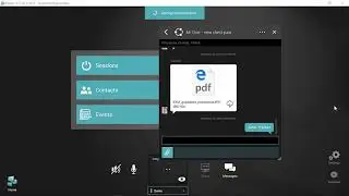 Collaborative Rooms - Save conversation or room to PDF