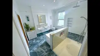 🛁 Bathroom and Wetroom Makeover in Dulwich. #luxuryhome #luxurybathrooms #interiorinspo #floortiles