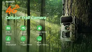 4G Wildkamera Cellular Trail Kamera