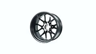 Select Precision Alloys / Alpine, 6-bolt - Satin Black / 360-view (Style# S102)