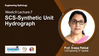 Lec 64: SCS-Synthetic Unit Hydrograph