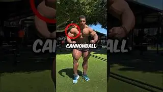 This is the only bodybuilder with cannonball shoulders and a neck like godzilla 💀