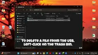 USB instructions