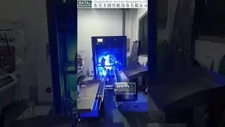 Automatic milk tea cup screen printing machine with cursor positioning. #machine #manufacturer