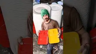 Incredible Manufacturing Process of Plastic Plates #howitsmade