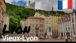Lyon Vieux Lyon 4K walking tour France