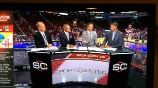 Steph Curry boxes out Dwight Howard and gets offensive rebound!