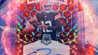 Open up a 2025 mosaic and we pulled a rare card