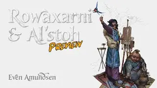 Digital Painting Timelapse | Preview: Rowaxarni and Al'stoh | TEGN | Fantasy Art