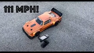 Arrma Felony Speed Run 111mph test n tune 🔥