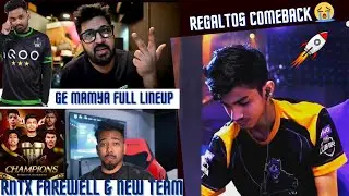 Regaltos Comeback  | WF in Rntx | Rntx in VEGE | Manya Lineup Esports Madness