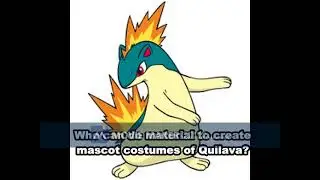 A Suggestion To Create A Quilava Mascot Costume Version #2 (Pokemon Character)