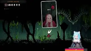 Когда твое первое знакомство с боссом состоит из неудач #madam_molya #Hollow Knight:Silksong #vtuber